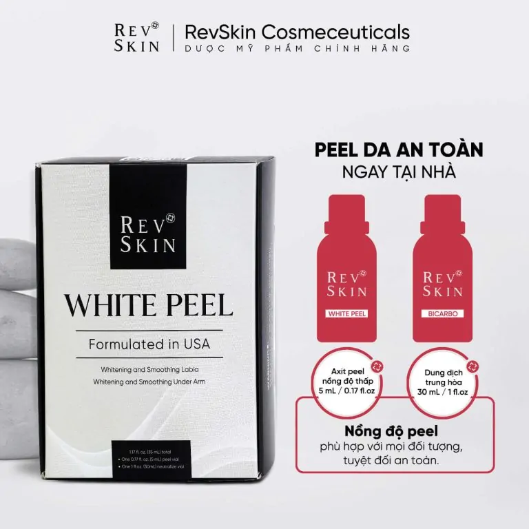Sản phẩm an toàn và hiệu quả nhất hiện nay - RevSkin White Peel 